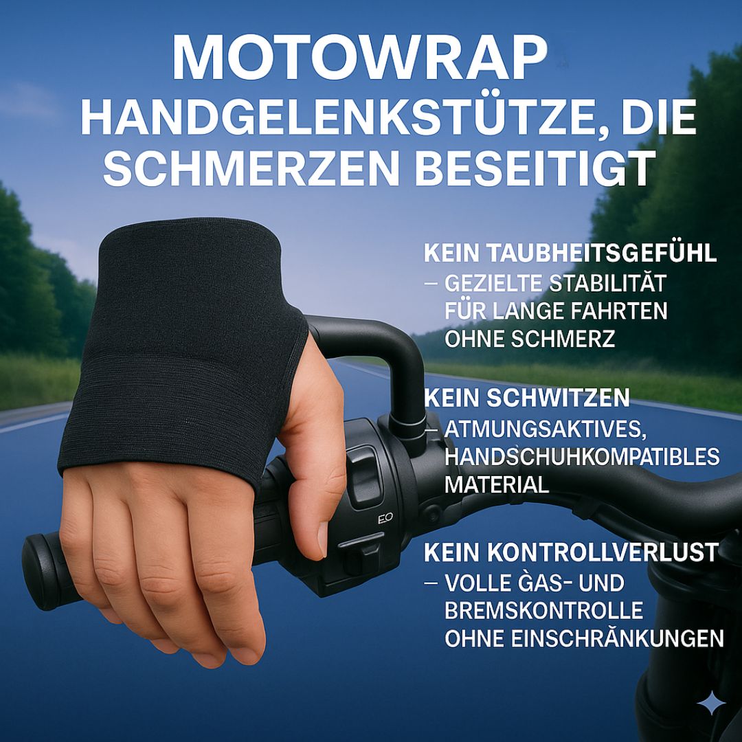 Motowrap™ – Handgelenkstütze, die Schmerzen beseitigt