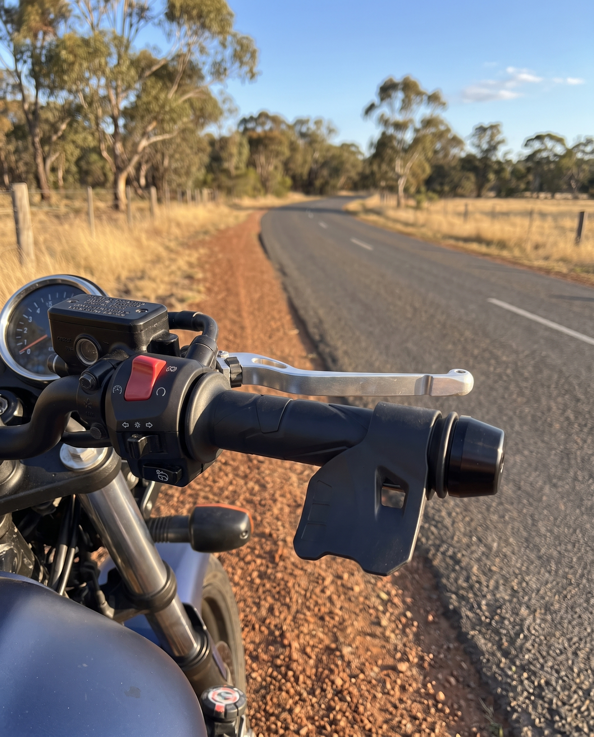 Throttle Cruise Assist fitted on the grip